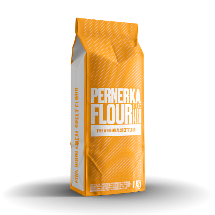 Wholemeal spelt flour is characterised by its delicate nutty taste and aroma and can be combined in any proportion with ordinary white wheat flour or it can completely replace it.