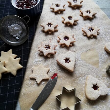 LINZER COOKIES