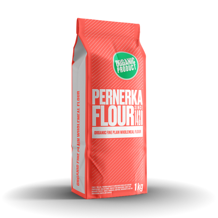 Fine plain wholemeal wheat flour can be used for making all leavened dough for baking both savoury and sweet dishes. 