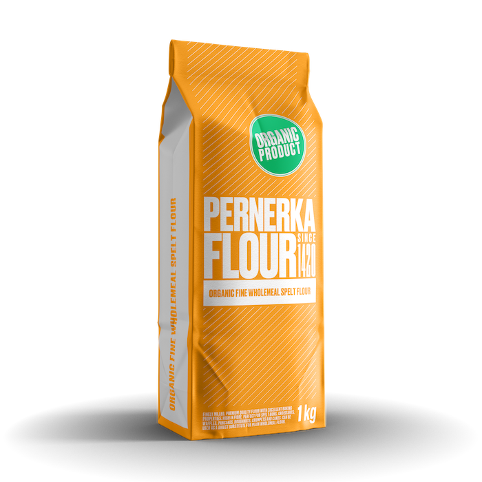 Organic wholemeal spelt flour is characterised by a delicate nutty taste and aroma and can be combined in any proportion with ordinary wheat flour or it can completely replace it. 