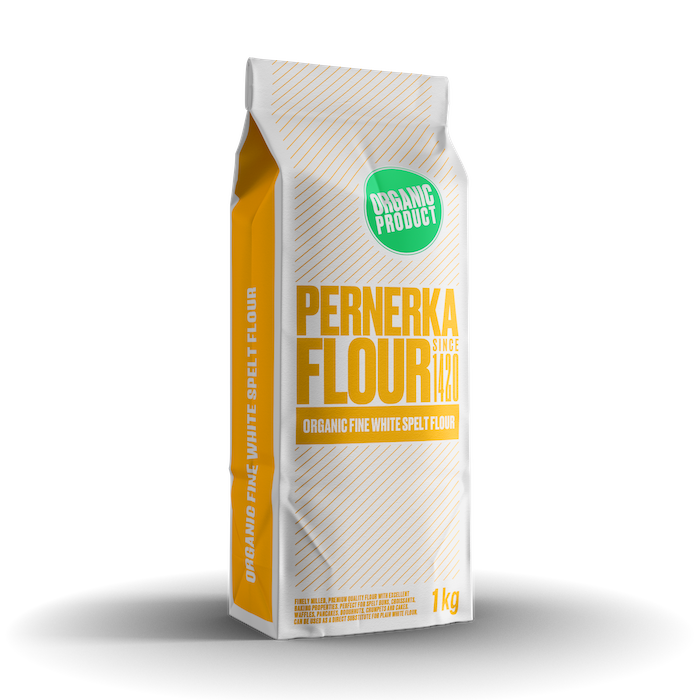 Organic Fine White Spelt Flour is a suitable alternative to wheat flour. It gives dishes a delicate nutty taste and aroma and can be mixed with wheat flour or even completely replace it. 