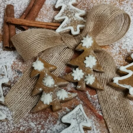 BUCKWHEAT AND RICE FLOUR GINGERBREAD COOKIES