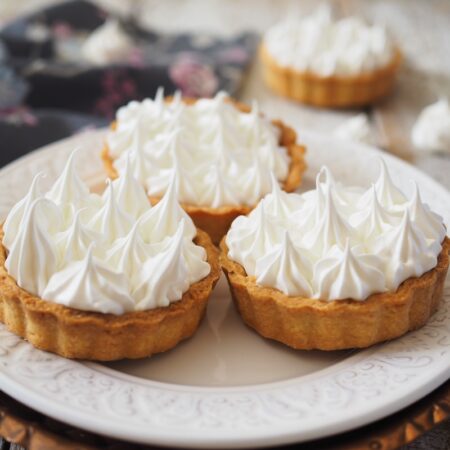 LEMON MERINGUE TARTLETS