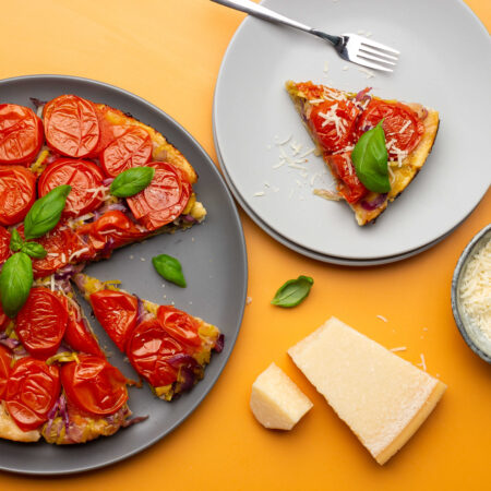 UPSIDE-DOWN TOMATO TART