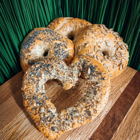 HOMEMADE BAGELS