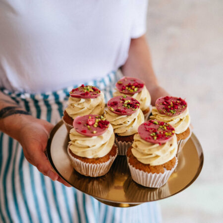PISTACHIO CUPCAKES